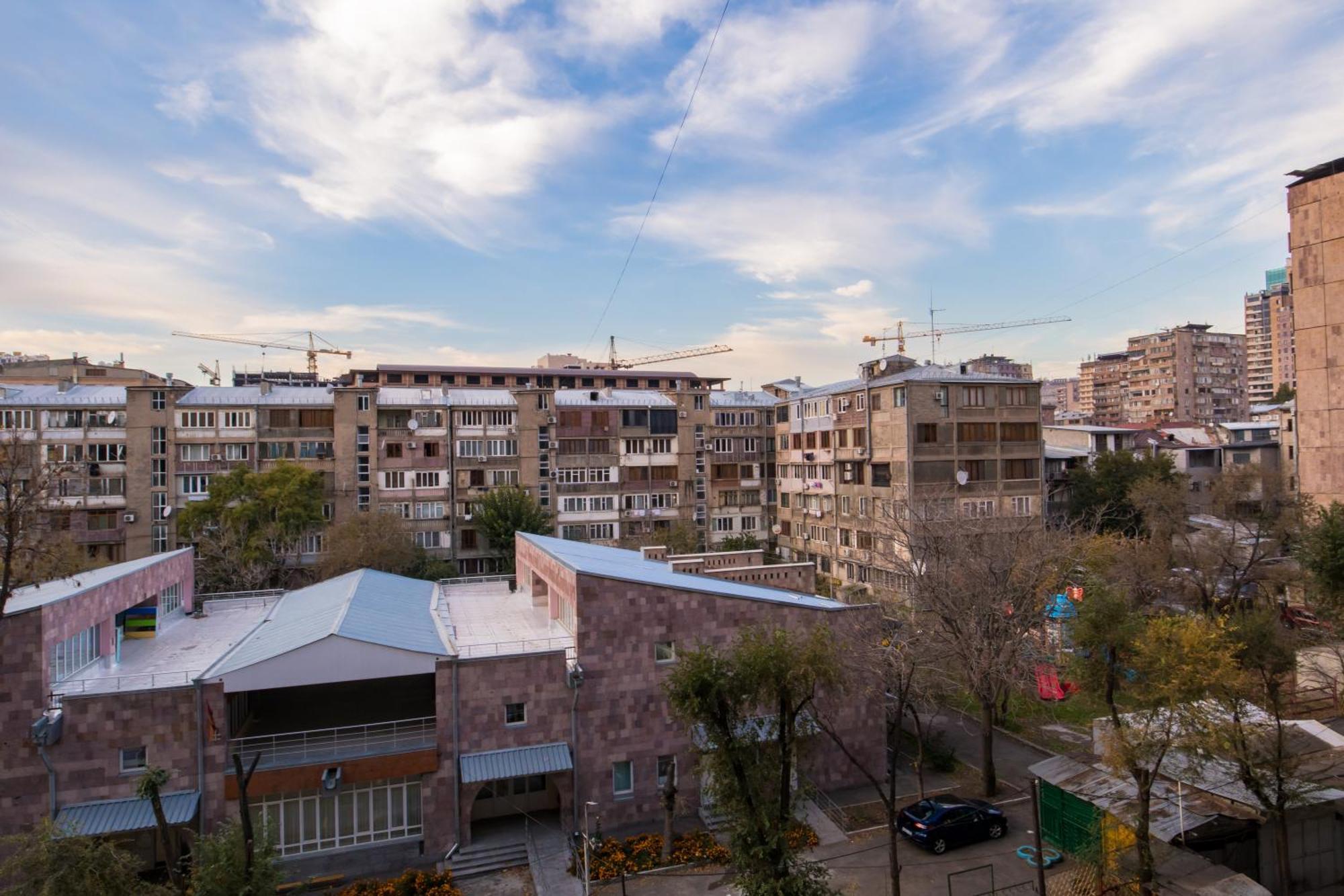 Sakharov Residence, Small Center Jerevan Buitenkant foto